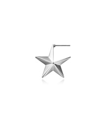 AHKAH（アーカー）の「アポストロフ ピアス（Sサイズ/ツヤ）（ピアス（片耳用）・メンズ）」