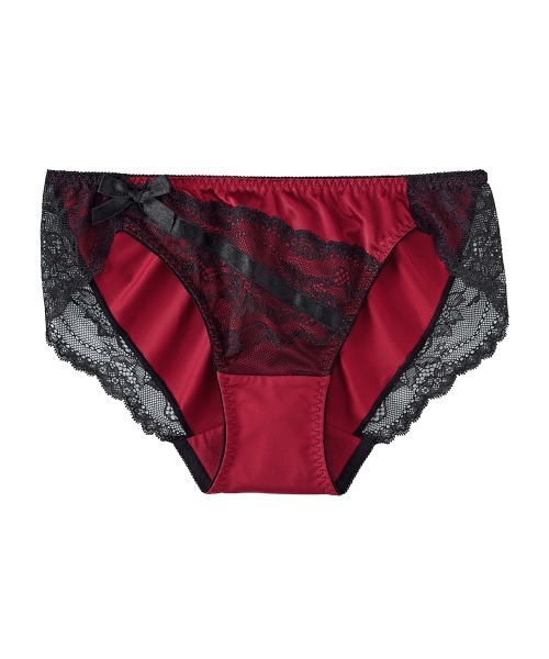 サテン カシュクール プレーンショーツ（ショーツ）｜aimerfeel