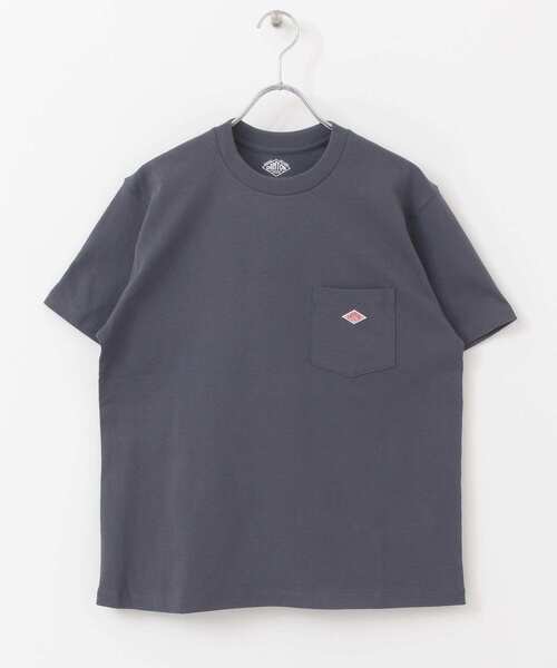 DANTON（ダントン）の「DANTON　POCKET 半袖Tシャツ（Tシャツ/カットソー・レディース・パープル/ホワイト/ベージュ/ネイビー・36）」の15枚目の写真