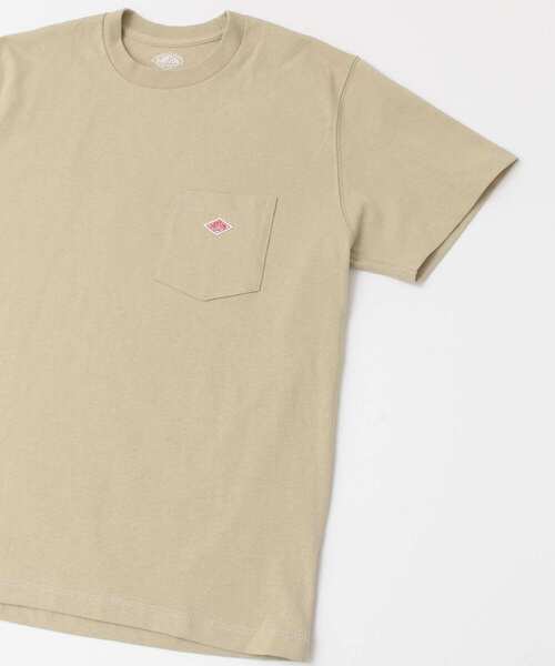 DANTON（ダントン）の「DANTON　POCKET 半袖Tシャツ（Tシャツ/カットソー・レディース・パープル/ホワイト/ベージュ/ネイビー・36）」の13枚目の写真