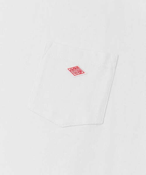 DANTON（ダントン）の「DANTON　POCKET 半袖Tシャツ（Tシャツ/カットソー・レディース・パープル/ホワイト/ベージュ/ネイビー・36）」の11枚目の写真