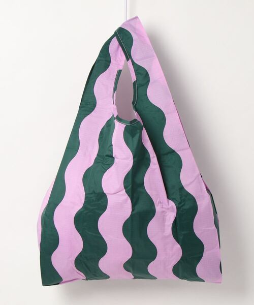 BAGGU(バグー)の「【BAGGU/バグゥ】standard baggu 1(トートバッグ・レディース・グレー/ホワイト/ブラウン/グリーン/ネイビー/バーガンディー/オレンジ・FREE)」の10枚目の写真