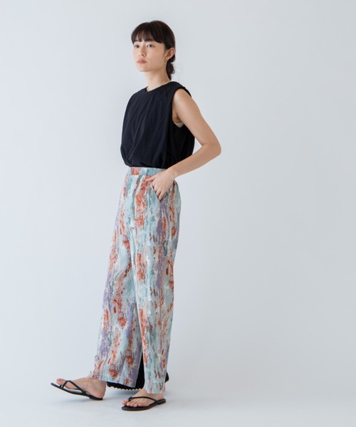 パンツ angie ANGIE チノパン ハイウエストセンタープレスワークパンツ