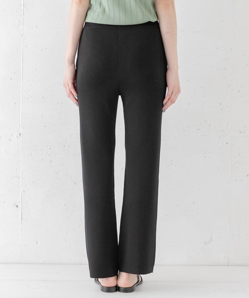 URBAN RESEARCH Sonny Label（アーバンリサーチサニーレーベル）の「(接触冷感)サマーニットパンツ（その他パンツ・レディース・ブラック/アイボリー/イエロー系その他・FREE）」の14枚目の写真