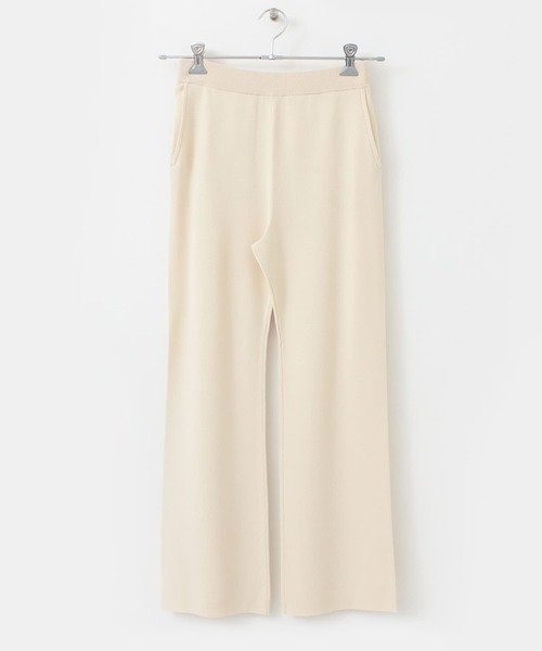 URBAN RESEARCH Sonny Label（アーバンリサーチサニーレーベル）の「(接触冷感)サマーニットパンツ（その他パンツ・レディース・ブラック/アイボリー/イエロー系その他・FREE）」の15枚目の写真