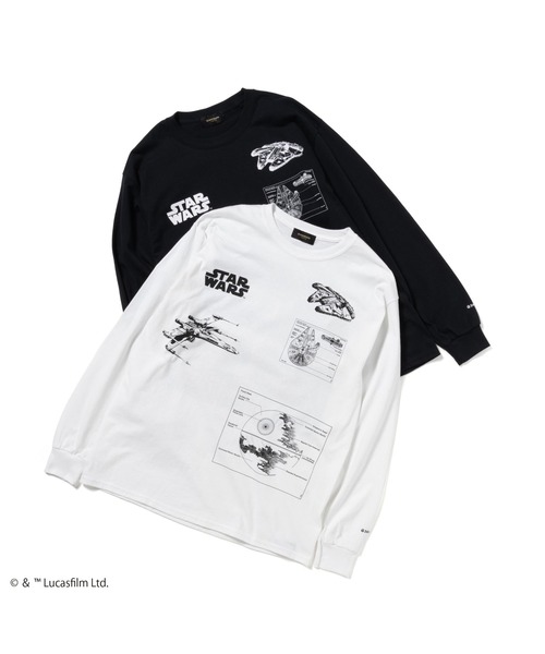 24karats（トゥウェンティーフォーカラッツ）の「STAR WARS Tee LS（Tシャツ/カットソー・メンズ・ホワイト/ブラック・S/M/L/XL）」の10枚目の写真