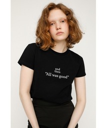 SLY | LOGO STETCH COMPACT T/SH/ロゴステッチコンパクトTシャツ(Tシャツ/カットソー)