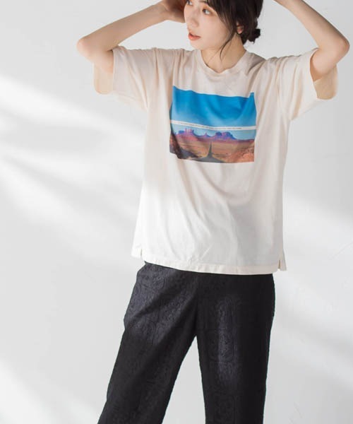 Ticca Mountain Tシャツ カットソー Tシャツ Tシャツ トップス Tシャツ カットソー Ticca ティッカ のファッション