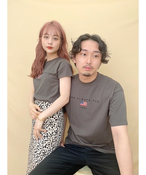 JUMELLE(ジュメロ)の「men's USA T(Tシャツ/カットソー・メンズ・ホワイト/グレー・MEDIUM/LARGE)」の4枚目の写真