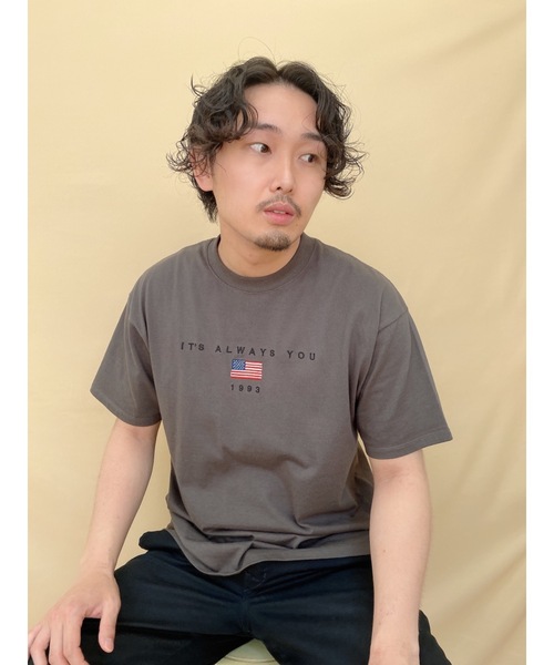 JUMELLE(ジュメロ)の「men's USA T(Tシャツ/カットソー・メンズ・ホワイト/グレー・MEDIUM/LARGE)」の7枚目の写真