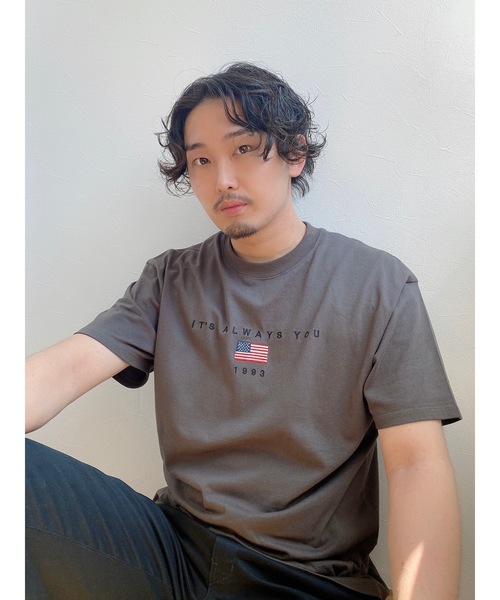 JUMELLE(ジュメロ)の「men's USA T(Tシャツ/カットソー・メンズ・ホワイト/グレー・MEDIUM/LARGE)」の8枚目の写真