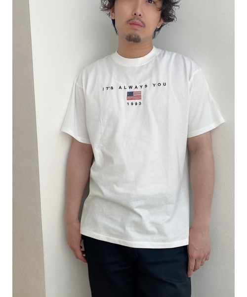 JUMELLE(ジュメロ)の「men's USA T(Tシャツ/カットソー・メンズ・ホワイト/グレー・MEDIUM/LARGE)」の13枚目の写真