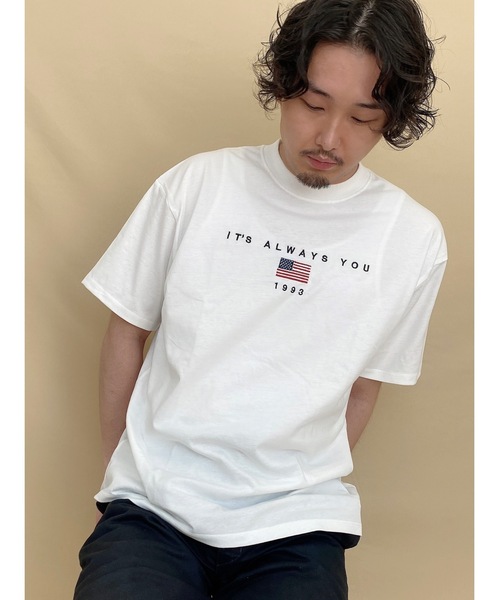 JUMELLE(ジュメロ)の「men's USA T(Tシャツ/カットソー・メンズ・ホワイト/グレー・MEDIUM/LARGE)」の12枚目の写真