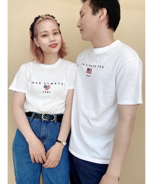 JUMELLE(ジュメロ)の「men's USA T(Tシャツ/カットソー・メンズ・ホワイト/グレー・MEDIUM/LARGE)」の17枚目の写真