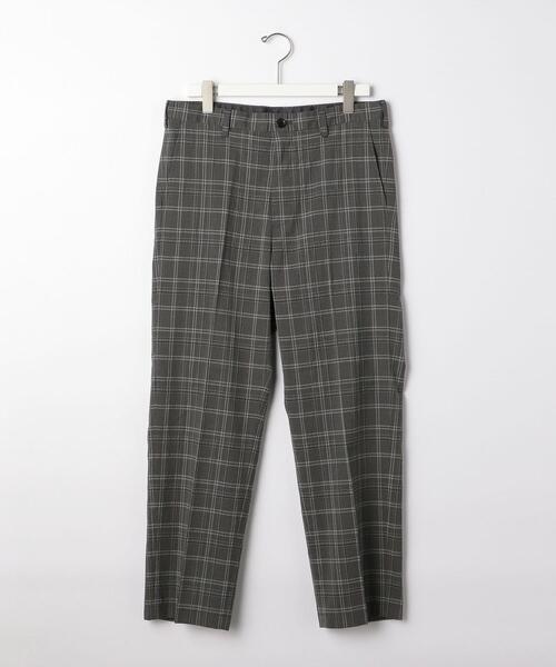 green label relaxing（グリーンレーベルリラクシング）の「＜green label relaxing＞TCチェックストレッチ クリースストレート パンツ（その他パンツ・メンズ・グレー・SMALL/MEDIUM/LARGE）」の8枚目の写真