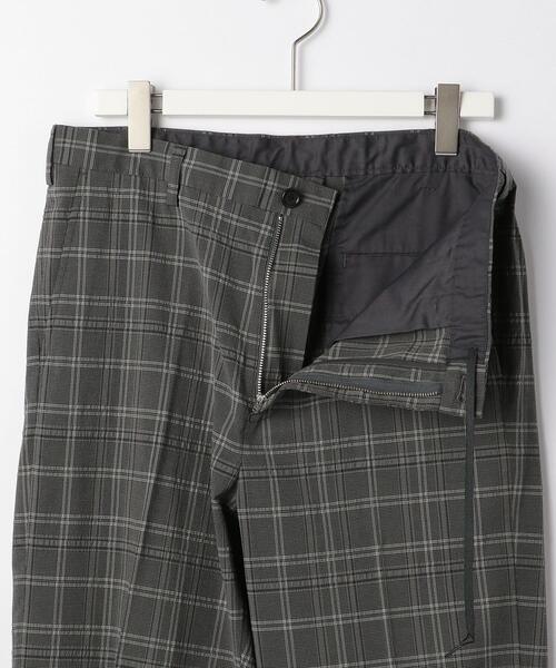 green label relaxing（グリーンレーベルリラクシング）の「＜green label relaxing＞TCチェックストレッチ クリースストレート パンツ（その他パンツ・メンズ・グレー・SMALL/MEDIUM/LARGE）」の10枚目の写真