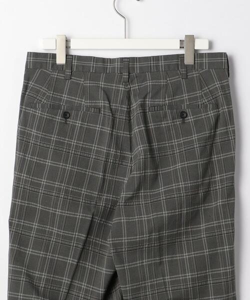 green label relaxing（グリーンレーベルリラクシング）の「＜green label relaxing＞TCチェックストレッチ クリースストレート パンツ（その他パンツ・メンズ・グレー・SMALL/MEDIUM/LARGE）」の11枚目の写真