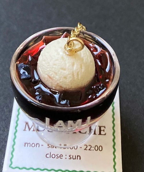 I am I in fact...（アイアムアイインファクト）の「SMALL MUSTACHE コーヒーゼリー   ピアス/イヤリング（ピアス（両耳用）・レディース・その他/その他1・FREE）」の20枚目の写真