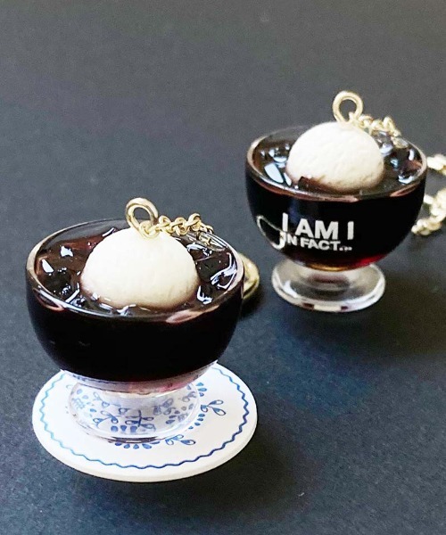 I am I in fact...（アイアムアイインファクト）の「SMALL MUSTACHE コーヒーゼリー   ピアス/イヤリング（ピアス（両耳用）・レディース・その他/その他1・FREE）」の8枚目の写真