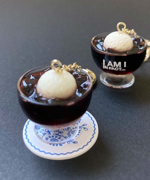 I am I in fact...（アイアムアイインファクト）の「SMALL MUSTACHE コーヒーゼリー   ピアス/イヤリング（ピアス（両耳用）・レディース・その他/その他1・FREE）」の10枚目の写真