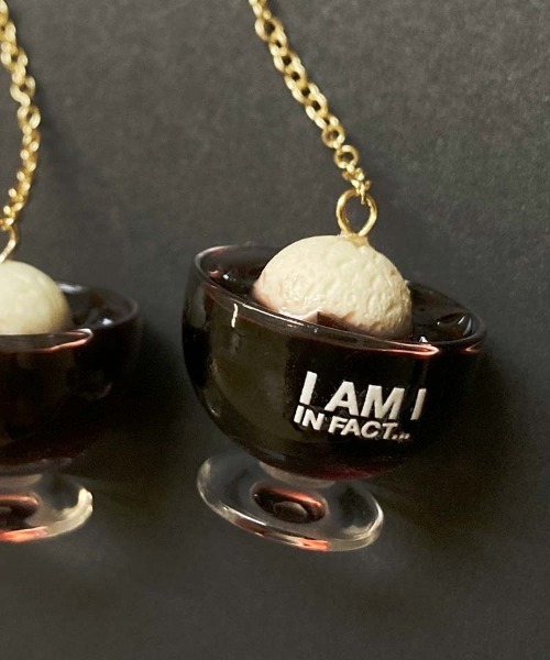I am I in fact...（アイアムアイインファクト）の「SMALL MUSTACHE コーヒーゼリー   ピアス/イヤリング（ピアス（両耳用）・レディース・その他/その他1・FREE）」の13枚目の写真