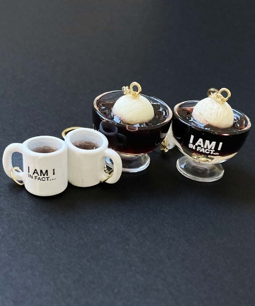 I am I in fact...（アイアムアイインファクト）の「SMALL MUSTACHE コーヒーゼリー   ピアス/イヤリング（ピアス（両耳用）・レディース・その他/その他1・FREE）」の16枚目の写真