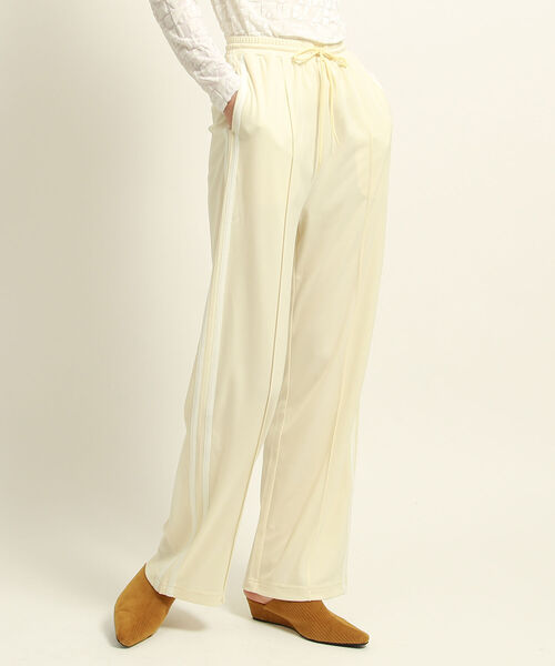 Ray BEAMS（レイビームス）の「Ray BEAMS / サイドライン ジャージ パンツ（その他パンツ・レディース・サックスブルー/ホワイト系その他6・1/0）」の5枚目の写真