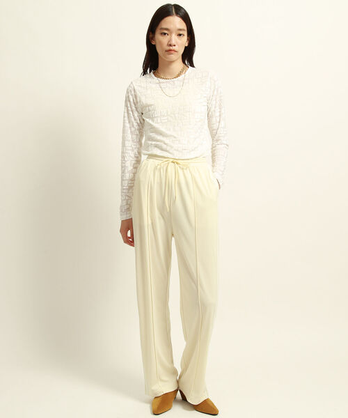 Ray BEAMS（レイビームス）の「Ray BEAMS / サイドライン ジャージ パンツ（その他パンツ・レディース・サックスブルー/ホワイト系その他6・1/0）」の9枚目の写真