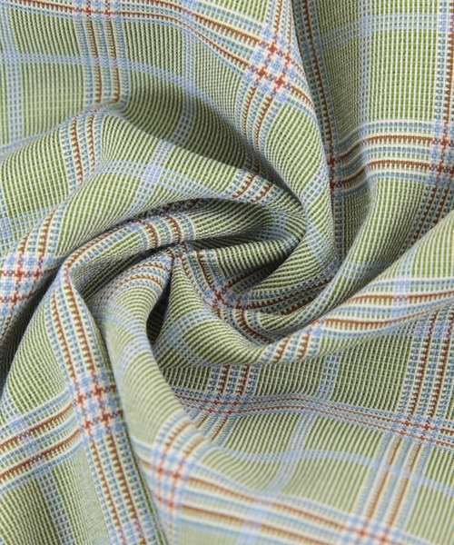 titivate（ティティベイト）の「ﾁｪｯｸ柄ｾﾐﾌﾚｱﾊﾟﾝﾂ（その他パンツ・レディース・ベージュ/グリーン・M）」の10枚目の写真