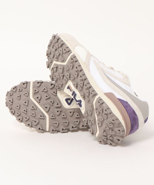 FILA(フィラ)の「【FILA/フィラ】BTS 21AW collection 【FOOTWEAR】ザガート ※限定 BTSクリアファイル付き(スニーカー・メンズ・ホワイト・23cm/24cm/25cm/26cm/27cm)」の3枚目の写真