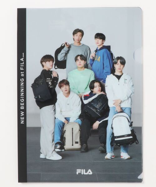 FILA(フィラ)の「【FILA/フィラ】BTS 21AW collection 【FOOTWEAR】ザガート ※限定 BTSクリアファイル付き(スニーカー・メンズ・ホワイト・23cm/24cm/25cm/26cm/27cm)」の4枚目の写真