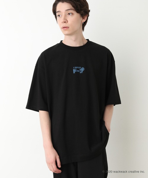 JUNRED（ジュンレッド）の「不純喫茶ラインガールデザインTee（Tシャツ/カットソー・メンズ・ホワイト/ブラック・M/L）」の3枚目の写真