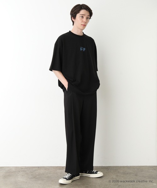 JUNRED（ジュンレッド）の「不純喫茶ラインガールデザインTee（Tシャツ/カットソー・メンズ・ホワイト/ブラック・M/L）」の20枚目の写真