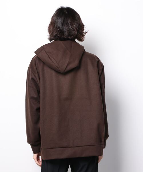 Name.（ネーム）の「Name. MELTON PARKA (NMCU-21AW-007)（パーカー・メンズ・ブラウン・1/2/0）」の6枚目の写真