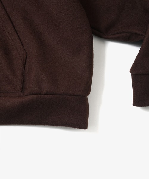 Name.（ネーム）の「Name. MELTON PARKA (NMCU-21AW-007)（パーカー・メンズ・ブラウン・1/2/0）」の3枚目の写真