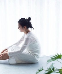 ONEME（ワンム）の「ONEME sheer L/S Tee（Tシャツ/カットソー）」