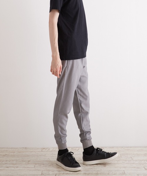 VIBGYOR（ヴィブジョー）の「【VIBGYOR BY AS】/ジョガースラックス(RE)（スラックス・メンズ・ブラック/ネイビー/グレー・LARGE/MEDIUM/X-LARGE）」の9枚目の写真