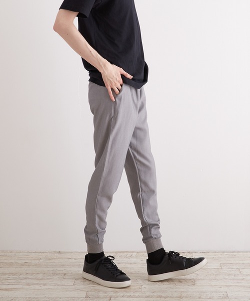 VIBGYOR（ヴィブジョー）の「【VIBGYOR BY AS】/ジョガースラックス(RE)（スラックス・メンズ・ブラック/ネイビー/グレー・LARGE/MEDIUM/X-LARGE）」の10枚目の写真