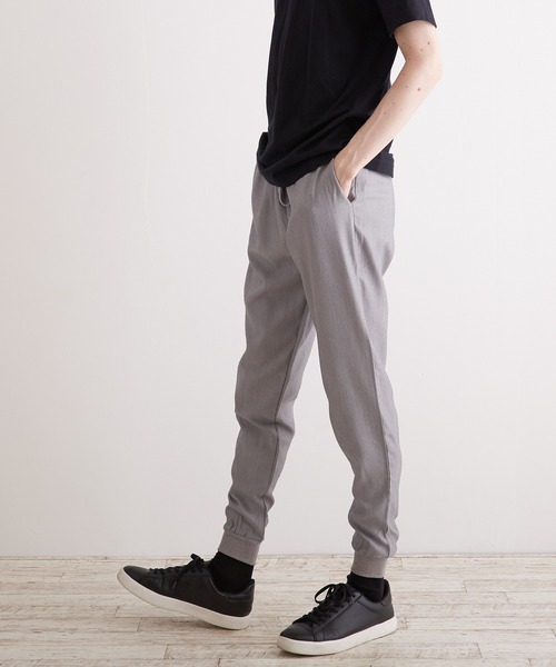 VIBGYOR（ヴィブジョー）の「【VIBGYOR BY AS】/ジョガースラックス(RE)（スラックス・メンズ・ブラック/ネイビー/グレー・LARGE/MEDIUM/X-LARGE）」の17枚目の写真