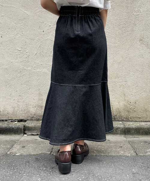 MAJESTIC LEGON（マジェスティックレゴン）の「2wayレディマーメイドスカート（スカート・レディース・ブラウン系その他2/ネイビー/ブラック・SMALL/MEDIUM）」の10枚目の写真