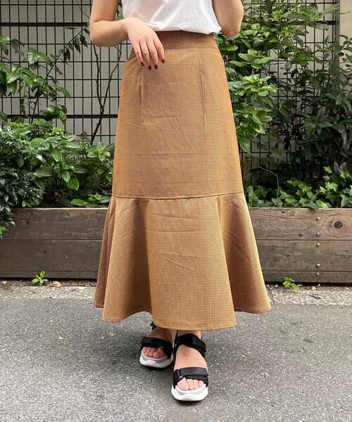 MAJESTIC LEGON（マジェスティックレゴン）の「2wayレディマーメイドスカート（スカート・レディース・ブラウン系その他2/ネイビー/ブラック・SMALL/MEDIUM）」の14枚目の写真