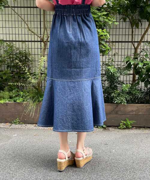 MAJESTIC LEGON（マジェスティックレゴン）の「2wayレディマーメイドスカート（スカート・レディース・ブラウン系その他2/ネイビー/ブラック・SMALL/MEDIUM）」の20枚目の写真