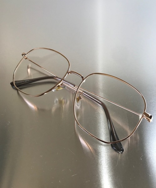 ＪＵＧＬＡＮＳ（ユグランス）の「メタルフレームサングラス 伊達メガネ クリア/カラーレンズ ＵＶカット（メガネ・レディース・F/E/C/B/D/A/K/L/H/J/G/I・FREE）」の7枚目の写真