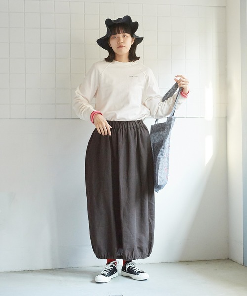 bulle de savon（ビュルデサボン）の「ウール/リネン washer バルーン