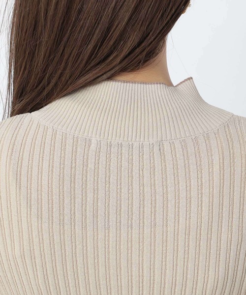 Heather（ヘザー）の「ハイネックピタニット　227974（ニット/セーター・レディース・ブラック/ブルー/オフホワイト・FREE）」の12枚目の写真