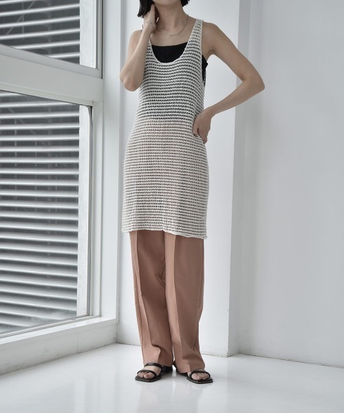 V neck layered vest（ベスト）｜lawgy（ラウジー）の