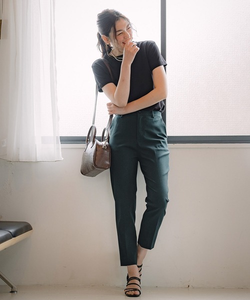 GLOBAL WORK（グローバルワーク）の「クロコボストンバック/959877（ボストンバッグ・レディース・ブラック/ダークブラウン・FREE）」の6枚目の写真