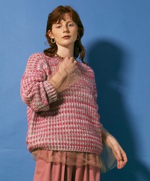 MAISON SPECIAL | ネオンメランジニットトップ【MAISON SPECIAL/メゾンスペシャル】(ニット/セーター)