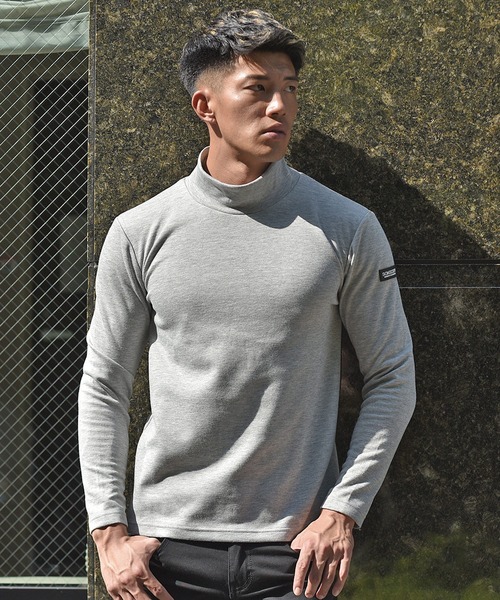SOMEDIFF(サムディフ)の「【SOMEDIFF】選べるプレミアム長袖Tシャツ クルーネック/Vネック/ハイネックロンティー メンズ 長袖カットソー ロンT 春服(Tシャツ/カットソー・メンズ・ホワイト/ブラック/ネイビー/ホワイト系その他/ブラック系その他/杢グレー/グレー系その他/ブルー系その他/ホワイト系その他2/ブラック系その他2/グレー系その他2/ブルー系その他2・M/L/XL)」の10枚目の写真