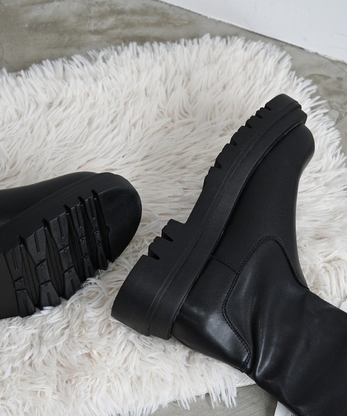 NOFALL（ノーフォール）の「ストレッチロングブーツトラックソール（ブーツ・レディース・ブラック・3L/S/M/L/LL/SS）」の7枚目の写真